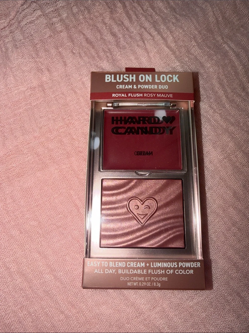 Hard Candy Blush On Lock Duo - Rosy Mauve Blush & Shimmer